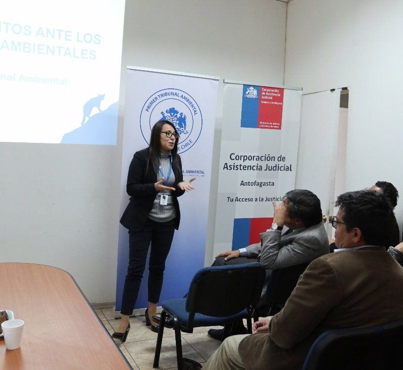 1TA Marca presencia en Calama con Charla en la Corporación de Asistencia Judicial