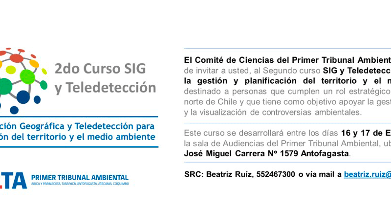 2ª Jornada Capacitación "Manejo de Sistemas de Información Geográfica