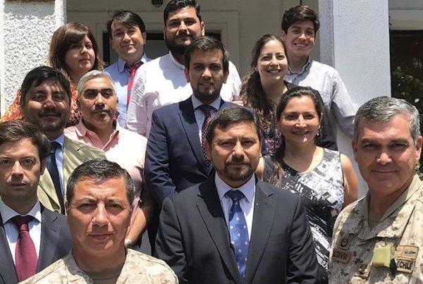 1TA se reúne con Comandante en Jefe de la I División de Ejército