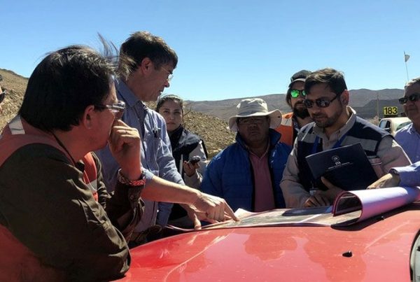 Ministro y equipo técnico del Primer Tribunal Ambiental inspecciona zona de influencia del Proyecto Desarrollo Mantoverde