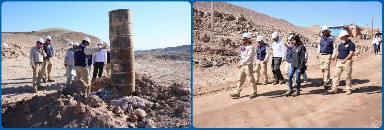 1TA realiza diligencia al interior del Relleno Sanitario El Boro en la comuna de Alto Hospicio