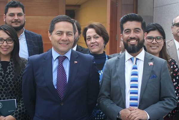 Intendente de Antofagasta visitó las dependencias del Primer Tribunal Ambiental.