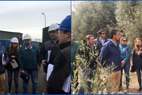 1TA realiza inspección personal a Central Guacolda y a parcelas en Huasco