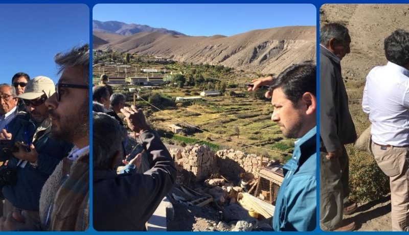 1TA realiza visita a Mamiña por demanda por daño ambiental