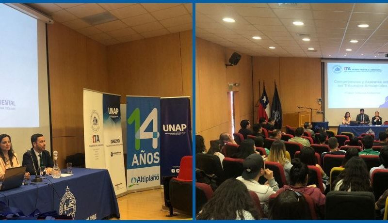 1TA continúa despliegue dictando charla a abogados en Tarapacá