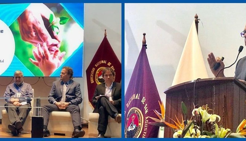 Ministro en ciencias participa de nutrida agenda en Perú