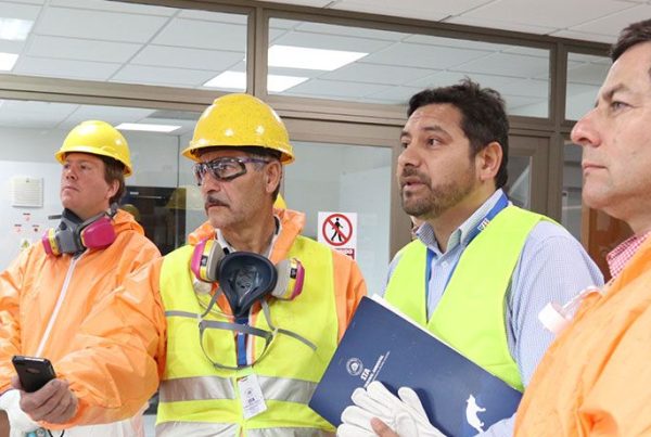 1TA realiza diligencia al interior del puerto en el marco de la reclamación por galpón