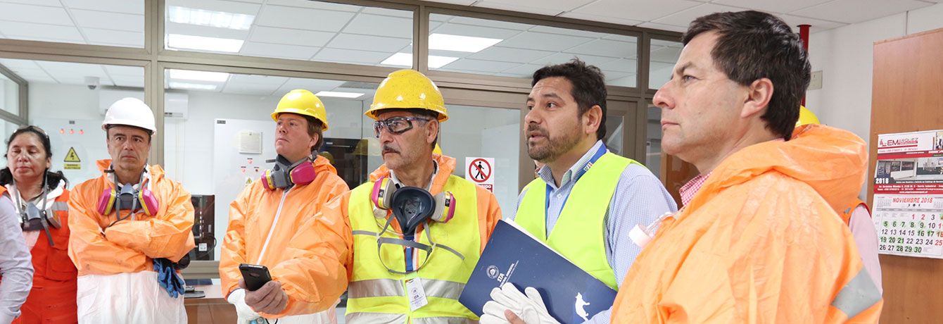 1TA realiza diligencia al interior del puerto en el marco de la reclamación por galpón