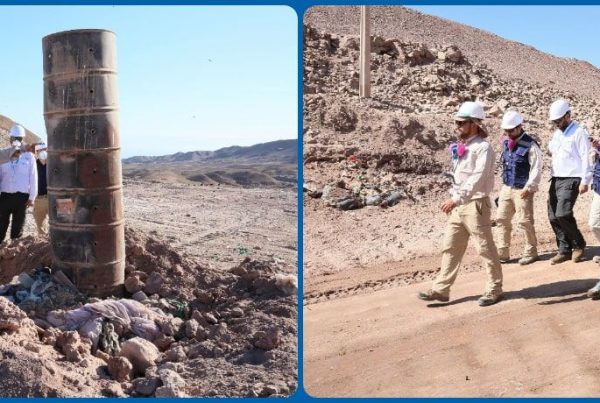 1TA realiza diligencia al interior del Relleno Sanitario El Boro en la comuna de Alto Hospicio