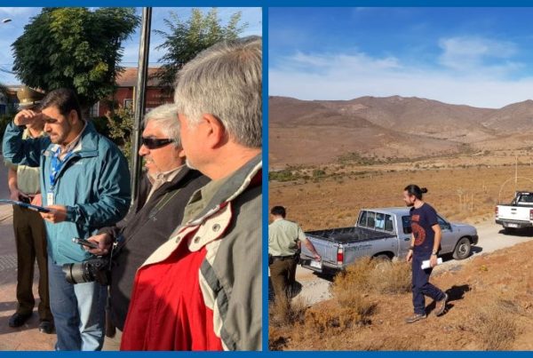1TA realiza inspección en área de influencia de Proyecto Combarbalá