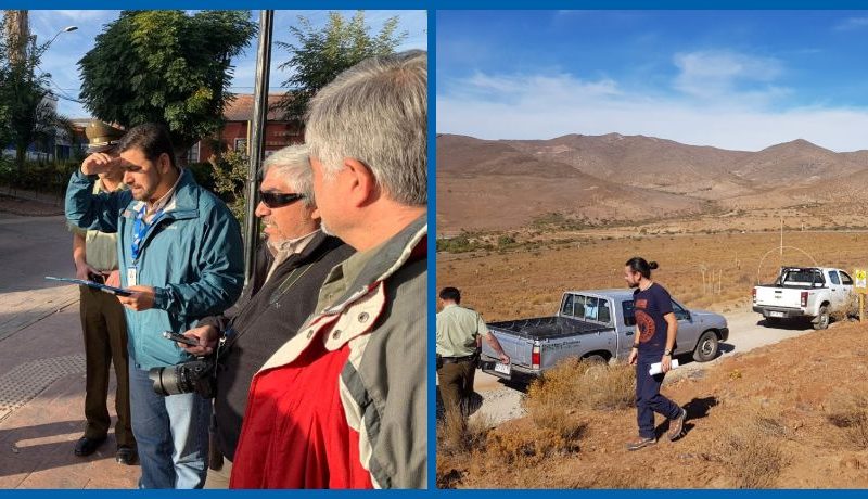 1TA realiza inspección en área de influencia de Proyecto Combarbalá