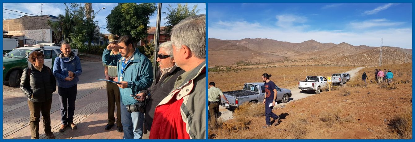 1TA realiza inspección en área de influencia de Proyecto Combarbalá