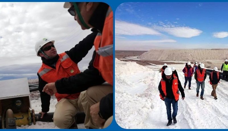 Primer Tribunal Ambiental comenzó recorrido por Salar de Atacama para inspeccionar proyecto de empresa SQM Salar