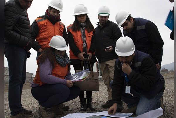 Ministros del Primer Tribunal Ambiental inspeccionan zona de influencia del Proyecto Fotovoltaico Encon Solar de San Felipe