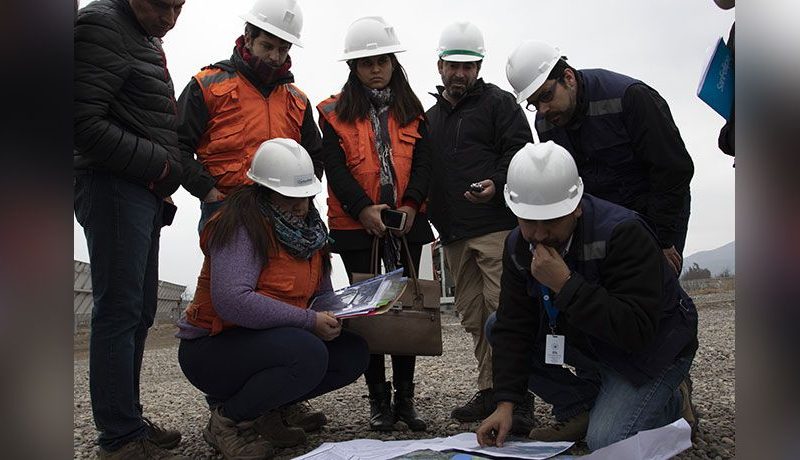 Ministros del Primer Tribunal Ambiental inspeccionan zona de influencia del Proyecto Fotovoltaico Encon Solar de San Felipe
