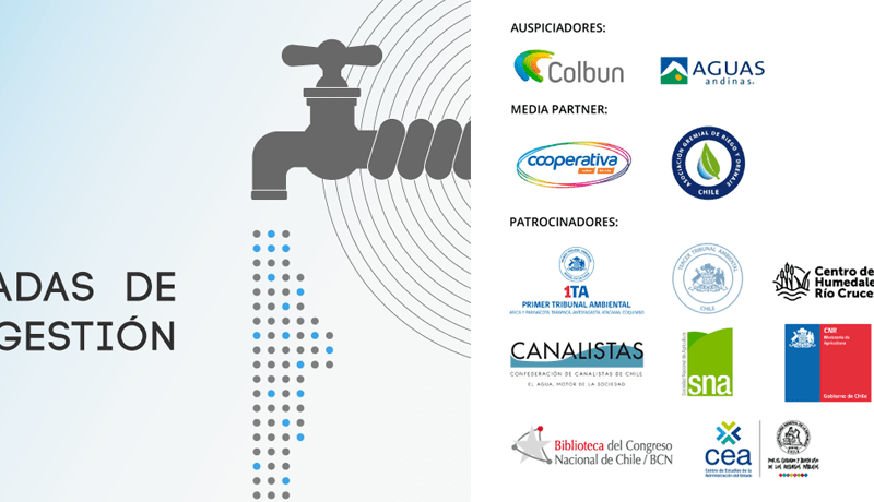 Primer Tribunal Ambiental participa como organismo patrocinador en XXI Jornadas de Derecho y Gestión de Aguas