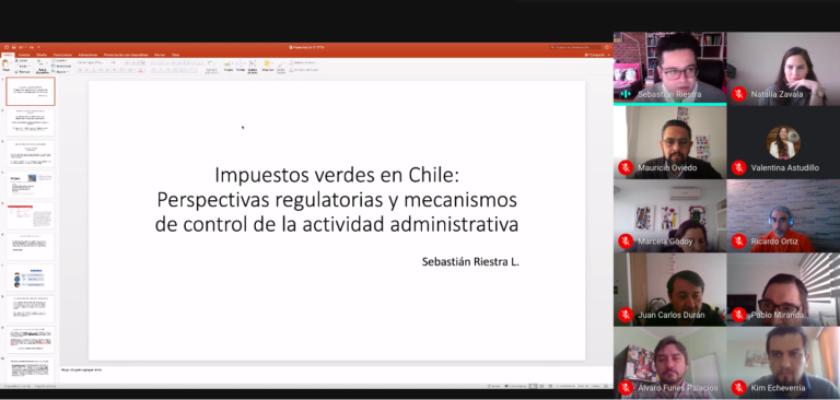 Profesor Sebastián Riestra analiza los impuestos verdes y las competencias que podrían tener los tribunales ambientales