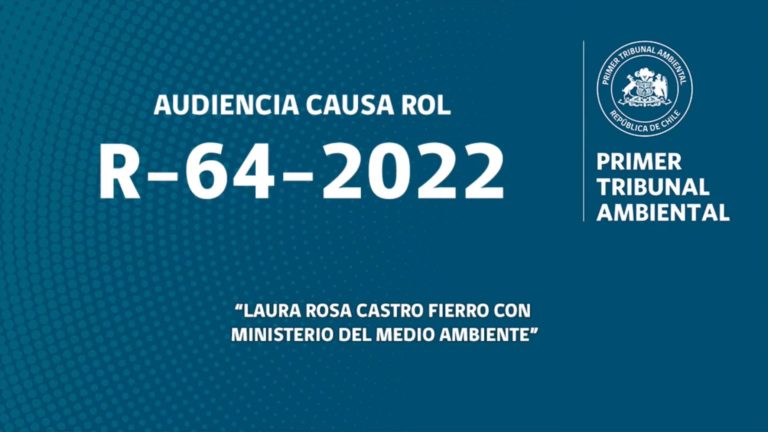 R-64-2022: «Laura Rosa Castro Fierro con Ministerio del Medio Ambiente»