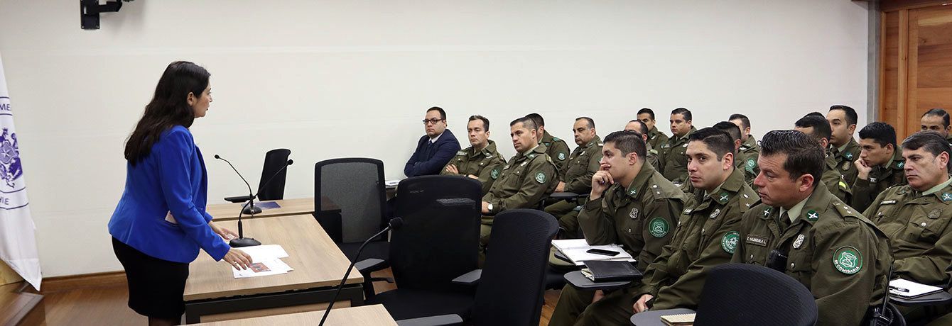 Carabineros de Antofagasta son capacitados por el 1TA