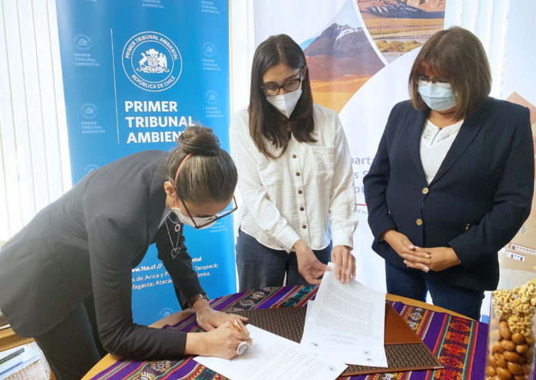 Primer Tribunal Ambiental y CONAF firman Convenio de Colaboración para realizar acciones conjuntas de protección al medioambiente