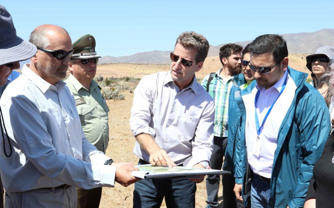 Visita inspectiva a la zona de influencia del proyecto minero Dominga