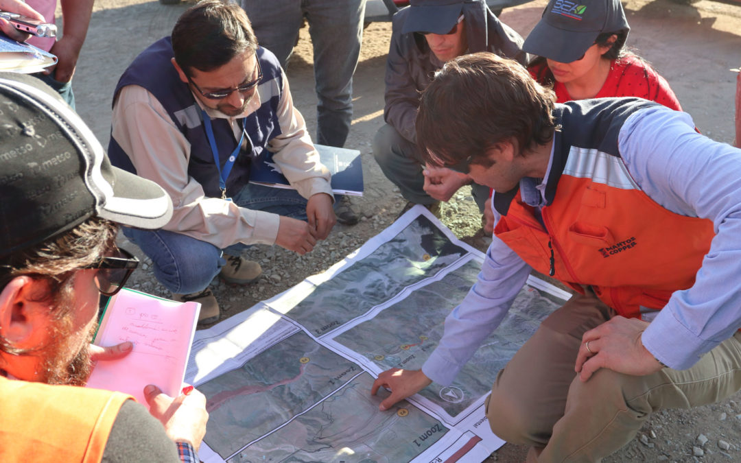 Visita inspectiva a la zona de influencia del proyecto minero Mantoverde