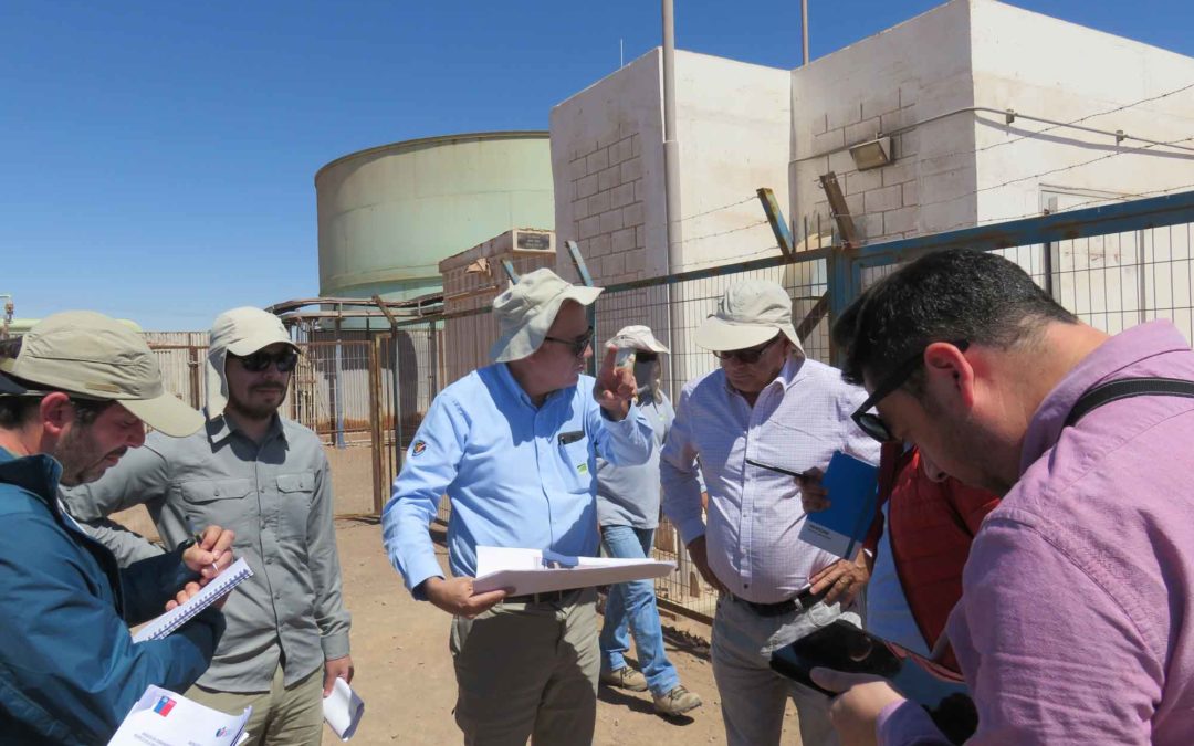 Visita inspectiva a instalaciones del proyecto Pampa Hermosa