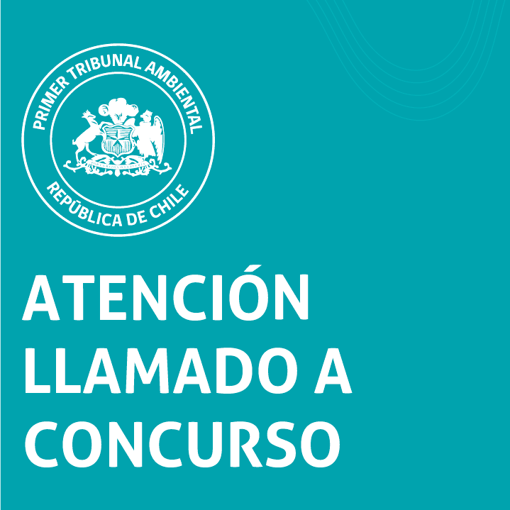 Primer Tribunal Ambiental llama a concurso público para Abogado/a de la Unidad de Estudios