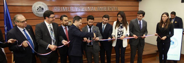 Primer Tribunal Ambiental inaugura sala de audiencia