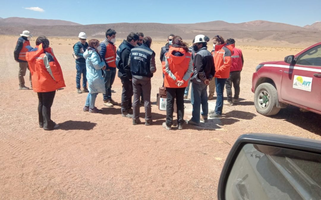 Primer Tribunal Ambiental viaja hasta Cerro Colorado para verificar cumplimiento de medida cautelar