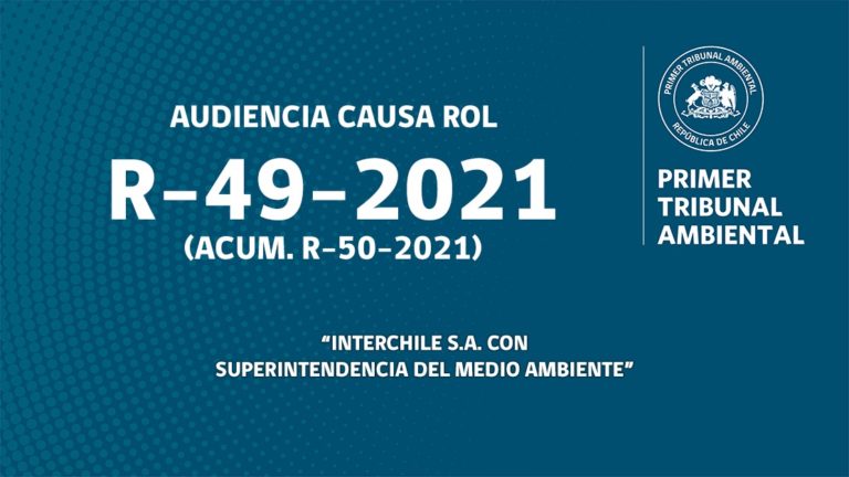 R-49-2021 (acum. R-50-2021): «Interchile S.A. con SMA»